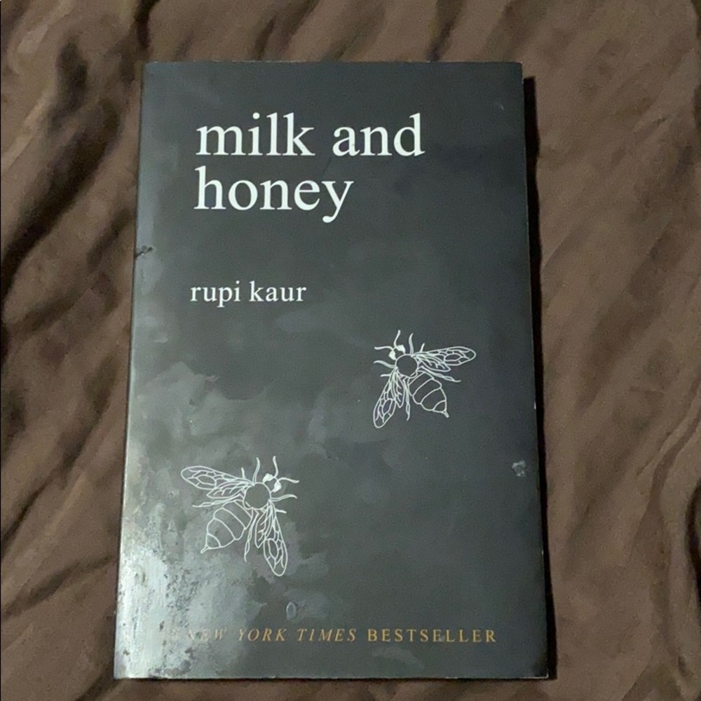 milk and honey. book. poetry.